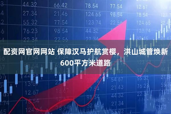 配资网官网网站 保障汉马护航赏樱，洪山城管焕新600平方米道路